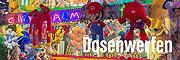 Crazy Alm Dosenwerfen auf dem Oktoberfest